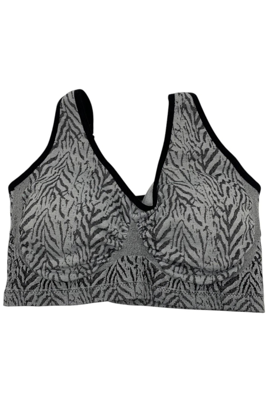 Rhonda Shear Ahh Bra Adjustable Straps Zebretta Stripe -